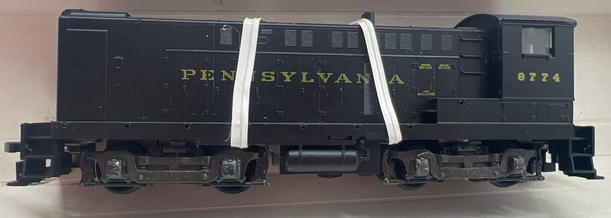 HO Scale Baldwin 8-Cylinder Engine – Resin Model By Earnesst Trains – Gray Painted