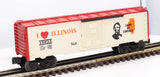 Lionel 6-19933 I Love Illinois Box Car O Scale Like New