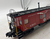 Lionel 6-17644 Erie Smoking Bay Window Caboose O SCALE Like New