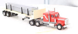 Lionel 6-12819 INLAND STEEL Flatbed Tractor Trailer W/Stakes #12819 O Scale Like New