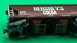 Micro-Trains 92150 Hersheys Chocolate 2 bay acf center flow covered hopper N SCALE Like New