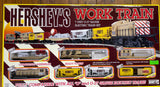 K-Line k-1517 Hershey Chocolates 7 Unit Work Train Set O SCALE Like New