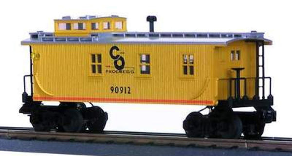 MTH RailKing 30-7709 Chesapeake & Ohio C&O Wood-side Caboose 90912 O SCALE NEW