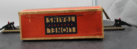 Lionel Postwar 2555 Sunoco METAL Tank Car with Flying Shoes O SCALE Used Excellent Damaged Box