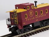 Lionel Polar Express x-25 Caboose O SCALE Like New Damaged Box