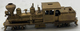 United Scale Models 25-Shay    Cowichan RR 25 Ton Shay Brass Unpainted locomotive mfd by Atlas Industries for PFM HOn3 Scale Used Excellent Damaged Box