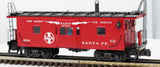 K-Line K612-1053 ATSF Santa Fe Bay Window Caboose O SCALE NEW