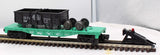 Lionel 6-16927 NEW YORK CENTRAL Flatcar w/ Gondola O Scale Like New