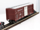 MTH Premier 20-94503 Pennsylvania Steel Sided Stock Car O SCALE Like New