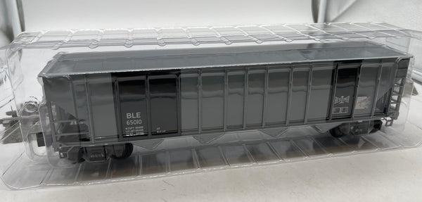 Weaver u4931 ld Bessemer Lake Erie BLE Gray 4-Bay High Side Hopper 3 rl O SCALE NEW