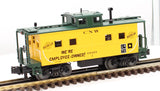 MTH 30-7727 CHICAGO & NORTH WESTERN Steel Caboose RailKing O Scale Like New