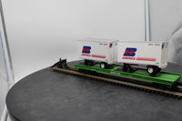 MTH 20-90014C Burlington Northern Electric Train O Scale Used Damaged Box