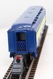 Lionel 6-9538 CENTRAL OF NEW JERSEY Pullman Passenger Car Blue Comet O Scale Used