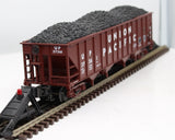 MTH 20-90023A UP 4 Bay Hopper W/ Coal Load O SCALE Like New