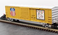 MTH Railking 30-7443 Union Pacific 50' Modern Box Car O SCALE Used Excellent