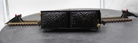 MTH Tinplate 10-1042  hopper car black with brass trim O SCALE Like New