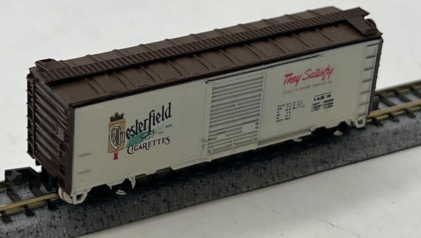 Con-Cor 1004F Chesterfield Cigarettes boxcar N Scale  Like New