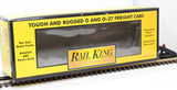 MTH Railking 30-7617 Auto Transport w/Mustangs Flat Car #1964 O SCALE Like New