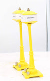 MTH 20-1028 Yellow Street Lamp Accessory (Pair of 2) O Scale Like New