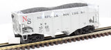 MTH Premier 20-95709 Norfolk Southern 2-Bay Fish Belly Hopper Car O SCALE Like New