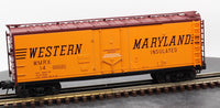 Atlas 0538-2 WESTERN MARYLAND 40' Plug Door Box Car Trainman O Scale NEW