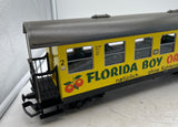 LGB 3072 FLORIDA BOY ORANGE DUETSCHE BAHN DB GERMAN TRAIN CAR G Scale Like New