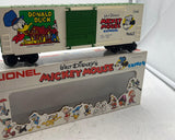 Lionel 6-9662 DISNEY MICKEY MOUSE EXPRESS DONALD DUCK HI CUBE BOXCAR O SCALE Used Excellent