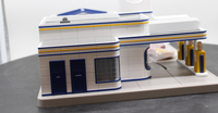 MTH Railking 30-9195 Sunoco Operating Gas Station O SCALE NEW
