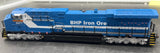 Broadway Limited Imports BLI  BLUE LINE 5059 BHP Iron Ore GE AC6000 #6071 w/ low ditch lights, blue scheme, DC Sound DCC READY HO Scale Like New