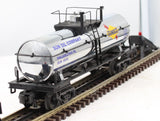 MTH Railking 30-7378 Sunoco Tank Car - Sunoco (Sun Oil - Chrome) O SCALE Like New