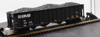 MTH 20-90898E Norfolk Southern NS 4-Bay Coal Hopper Car #300338 O SCALE Used Excellent