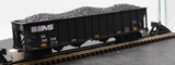MTH 20-90898E Norfolk Southern NS 4-Bay Coal Hopper Car #300338 O SCALE Used Excellent