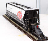 MTH Railking 30-75195 Pittsburgh Brewing Co. RailKing 4-Bay Cylindrical Hopper Car O SCALE Used Excellent