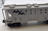 Weaver Ultra Line U1928LD Maryland Midland PS-2 Covered Hopper  O SCALE NEW
