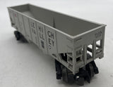 Lionel 6-16434 TLDX LEHIGH VALLEY GRAY 2 BAY HOPPER O SCALE Used Excellent No Box