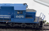 Athearn 4404 Conrail SD40 Locomotive HO SCALE kadee couplers Used Excellent