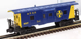 Lionel 6-9317 ATCHISON TOPEKA SANTA FE Blue & Yellow Bay Window Caboose 9317 O Scale Used Damaged Box