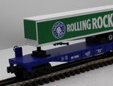 MTH Railking 30-76277 AB Rolling Rock Trailer O SCALE Like New