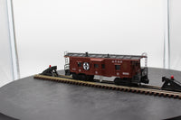 Lionel 6-9323 Atchison Topeka Santa Fe Bay Window Caboose O SCALE Like New