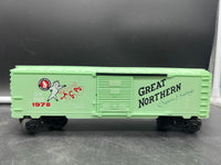 Lionel 6-9401 Great Northern box car boxcar O SCALE Like New