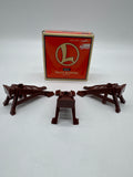 Lionel 6-12717 Railroad Bumpers O SCALE (SET OF THREE ) NEW