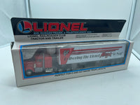 Lionel 6-12875 railroader club diecast tractor trailer O SCALE NEW