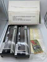 K-Line k-4580C PRR Fleet of Modernism Streamliners Baggage/Observation 2-Pac O SCALE Like New