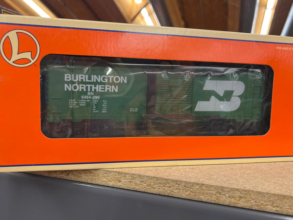 Lionel 6-29251 Burlington Northern BN boxcar O SCALE NEW