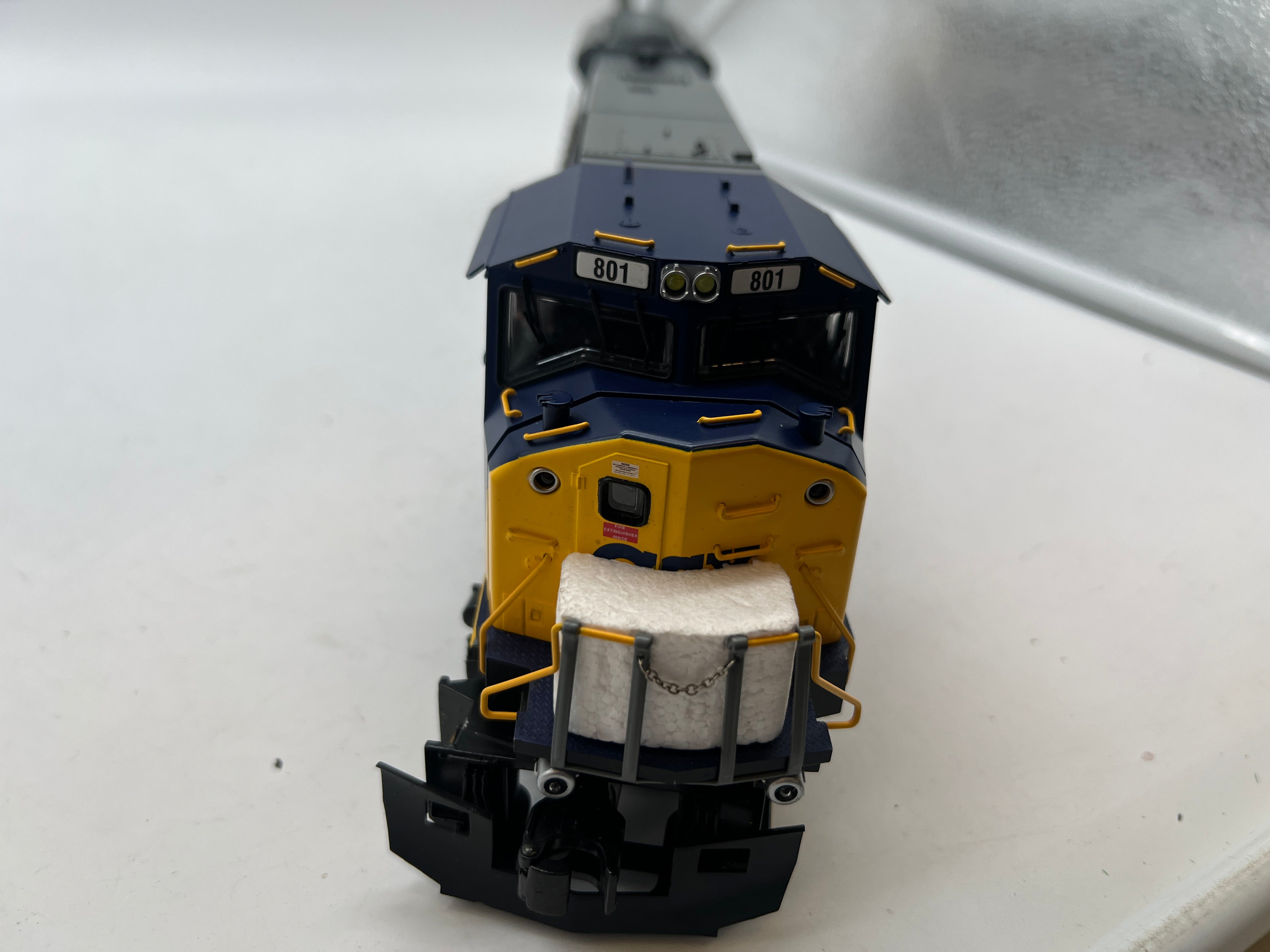 Lionel 6-18296 CSX TMCC SD80MAC #801 diesel locomotive O SCALE Like Ne