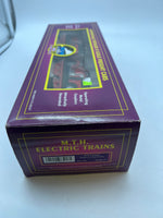 MTH Premier 20-98114 MTH Transport Flat Car w/ 2 fire trucks O SCALE Used Excellent