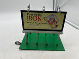 MTH Railking 30-90286 PBC - Pittsburgh Brewing Co. Lighted Billboard "pour on the iron" Iron City O SCALE NEW