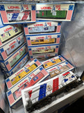 Lionel 6-1776, 6-7600, 6-7601, 6-7602, 6-7603, 6-7604, 6-7605, 6-7606, 6-7607, 6-7608, 6-7609, 6-7610, 6-7611, 6-7612, 6-7613 Spirit of 76 Locomotive, Caboose, and Box Car Set (Set of 15 Pcs) O Scale NEW