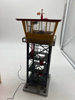 Lionel 6-2318 Control Tower Red O SCALE Used Excellent Damaged Box