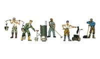 Woodland Scenics WDS1828 Roofers HO Scale Figures